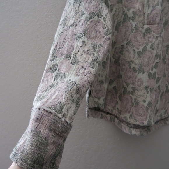 We the Free Funnel Neck Pullover Floral Vintage Inspired Cottagecore Boho - Picture 3 of 10